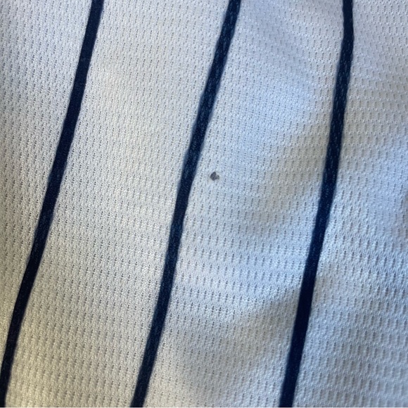 New York Yankees Baseball Jersey, size XLT Blue and White! - Picture 9 of 9